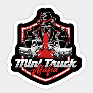 Japanese Mini truck Mafia Sticker